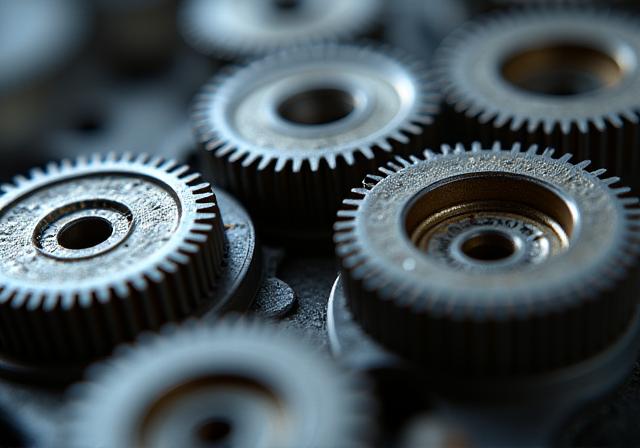 Engrenages précis symbolisant la précision